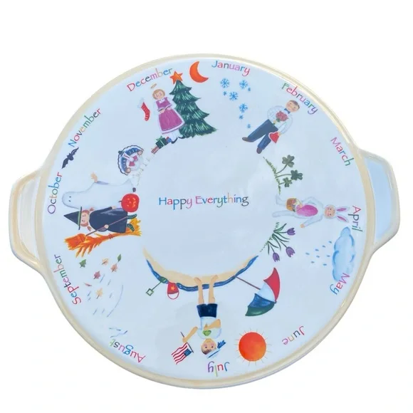 Seasonal Platter Nantucket Home Happy Everything Platter - Picture 10 of 10